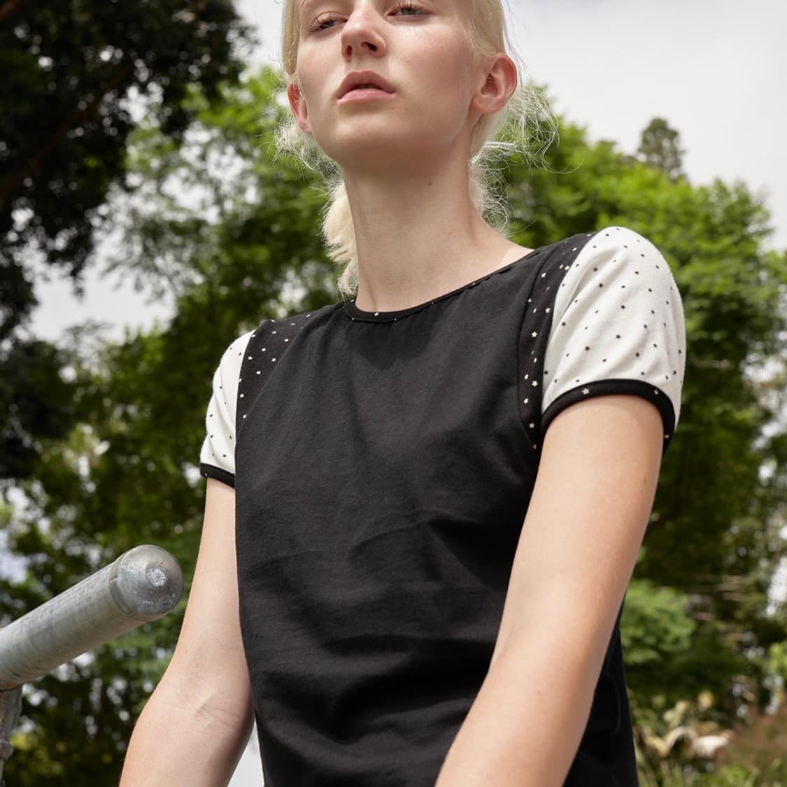 페스토 스타 블락 티셔츠(블랙) 상품이미지2