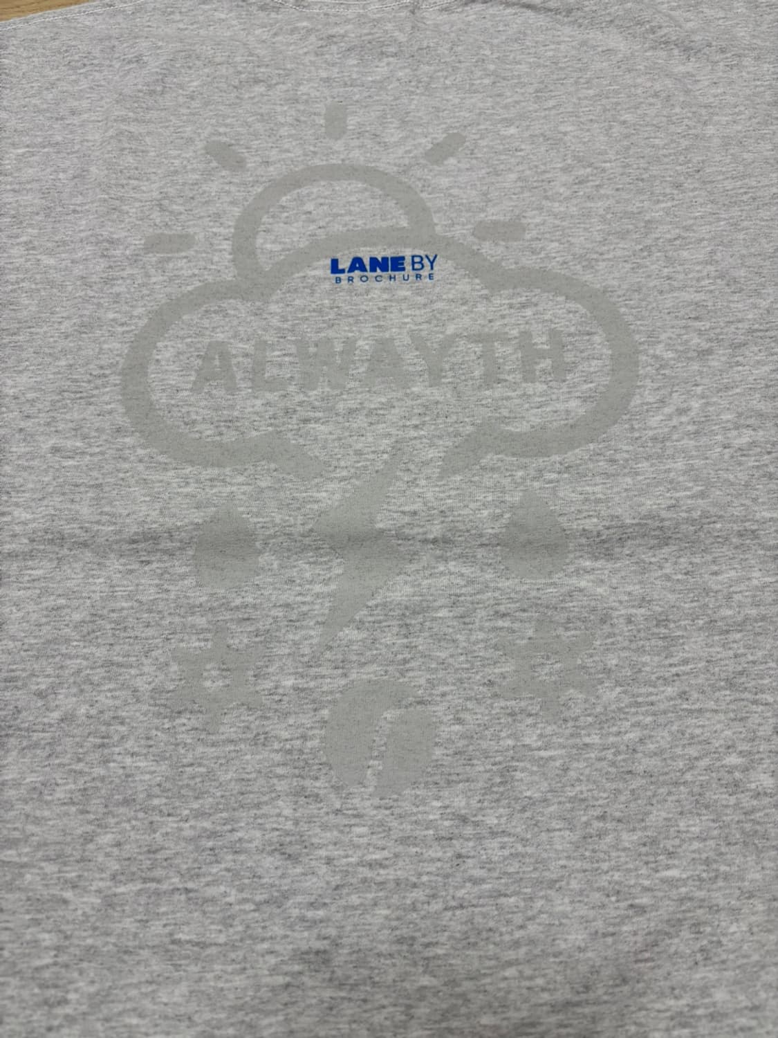Brochure x Setinn x Alwayth 프루프 티셔츠 XXL 상품이미지7