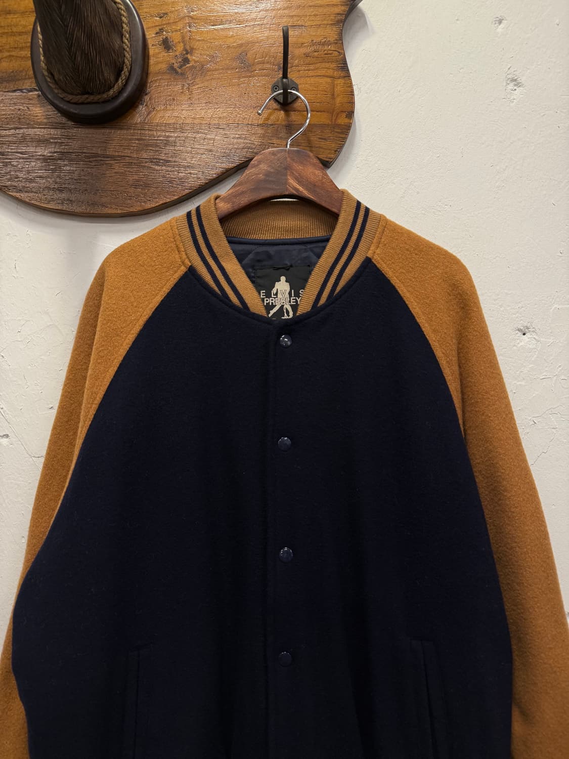  XL) Elvis Presley Wool Varsity Jacket  상품이미지5