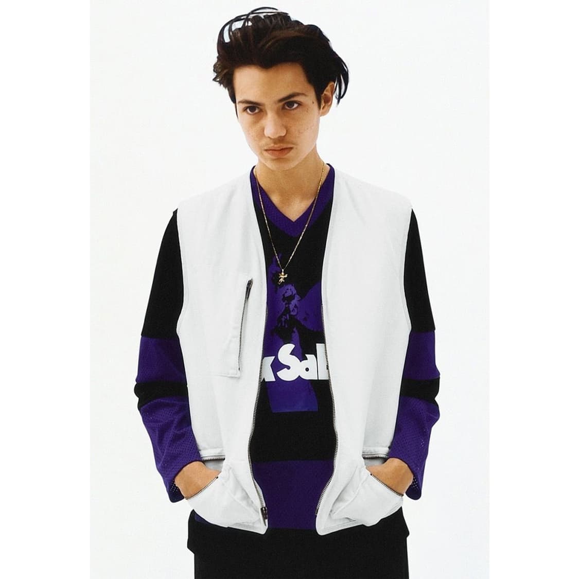 슈프림 X 블랙사바스 하키 저지 M 상품이미지4