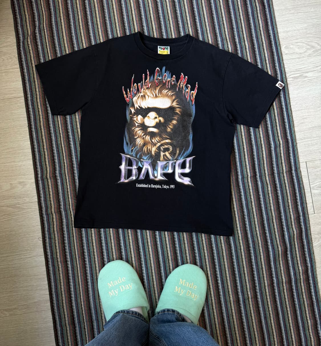 베이프 헤드 반팔 티셔츠 상품이미지2