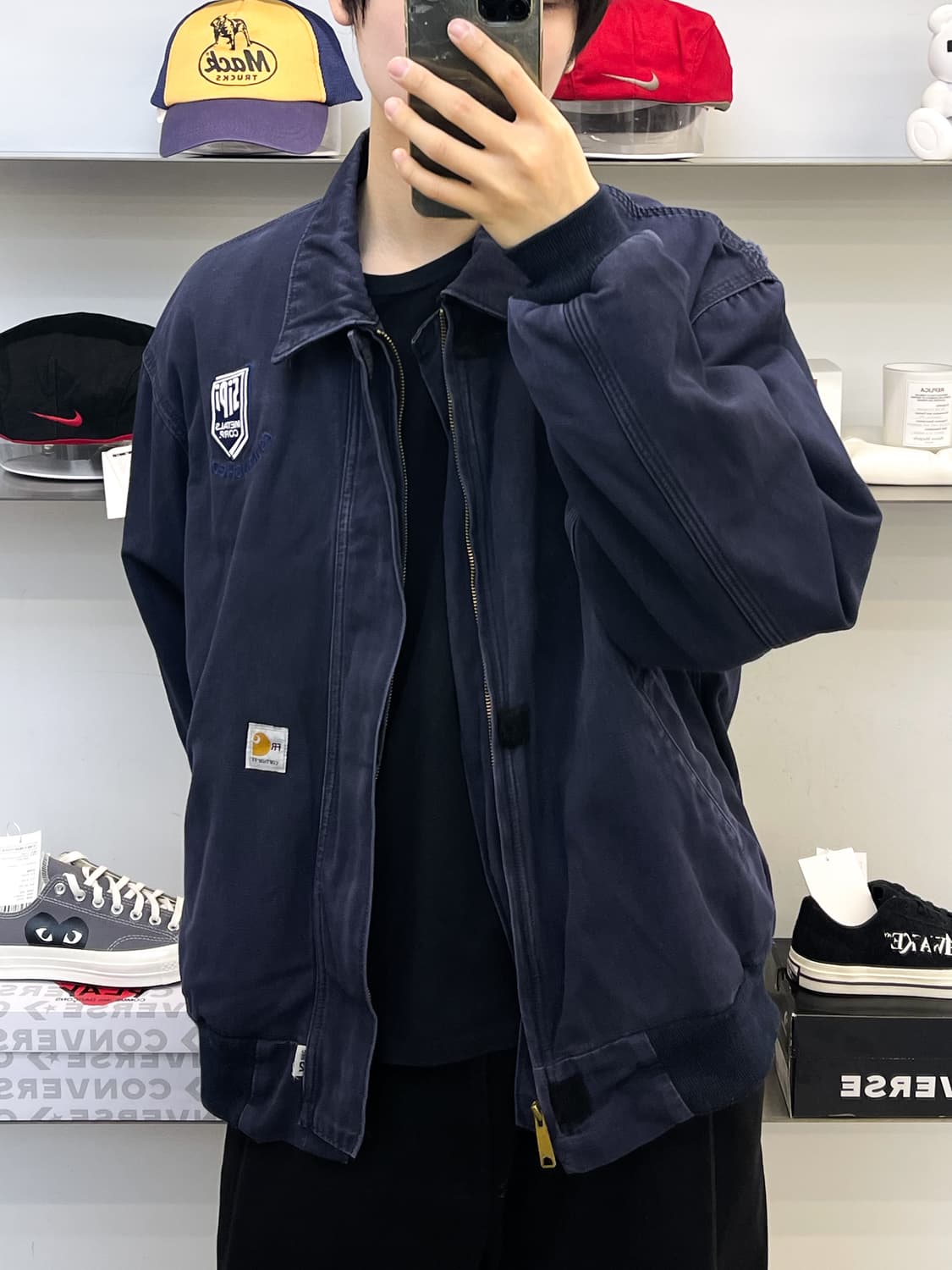 칼하트 J1 95 플레임 레지스턴트 워크 자켓 상품이미지3