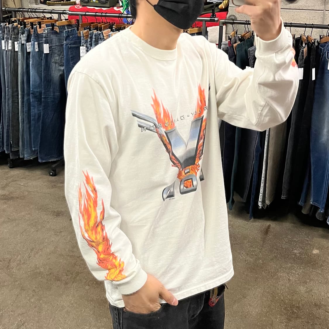 00s 할리데이비슨 플레임 롱스리브 (105) 상품이미지8