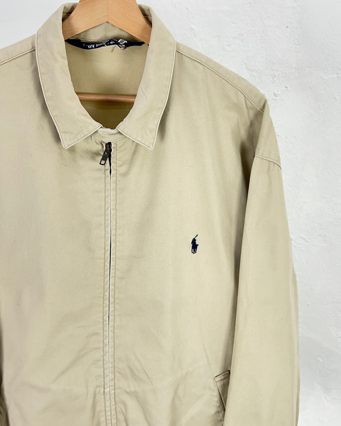 폴로 랄프로렌 아이보리 코튼 쉘 포니 스윙톱 자켓 상품이미지3