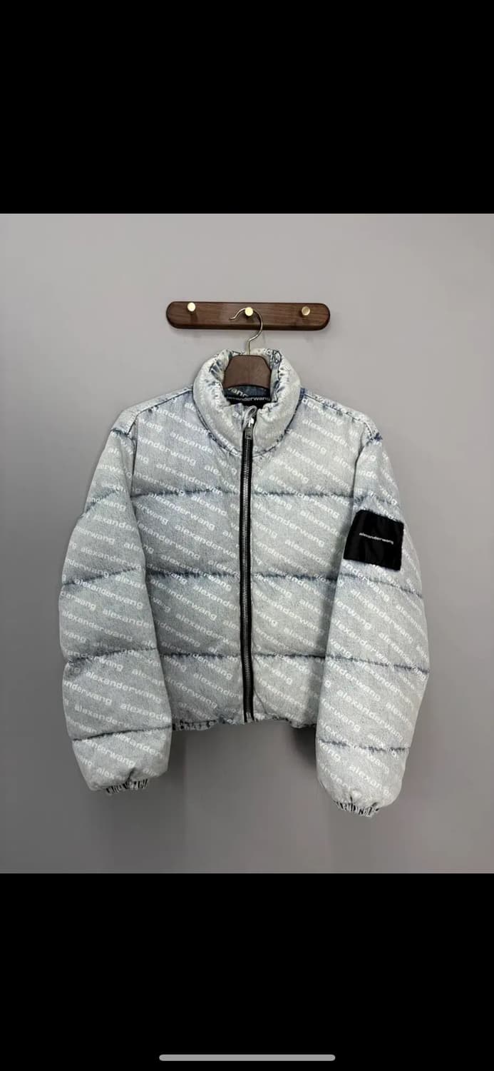 알렉산더왕 트롱프뢰유 데님 푸퍼 숏패딩 H2252 상품이미지2