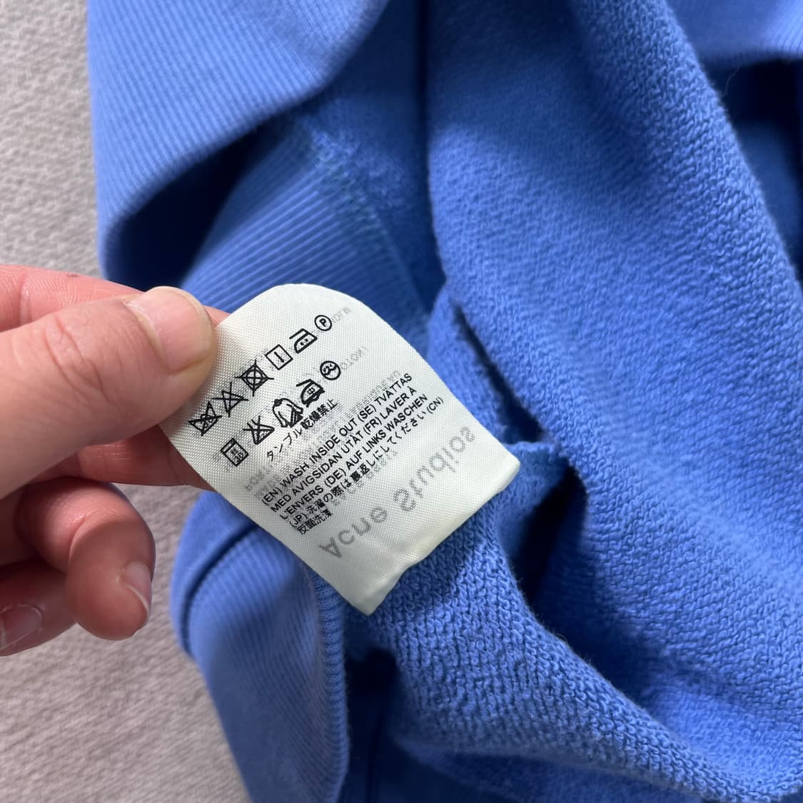 100 아크네스튜디오 페이스로고 맨투맨 상품이미지7