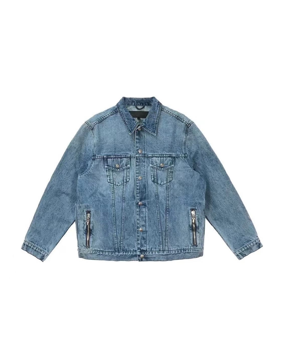 크롬하츠 모터브레스 데님 트러커 자켓 XL 상품이미지1