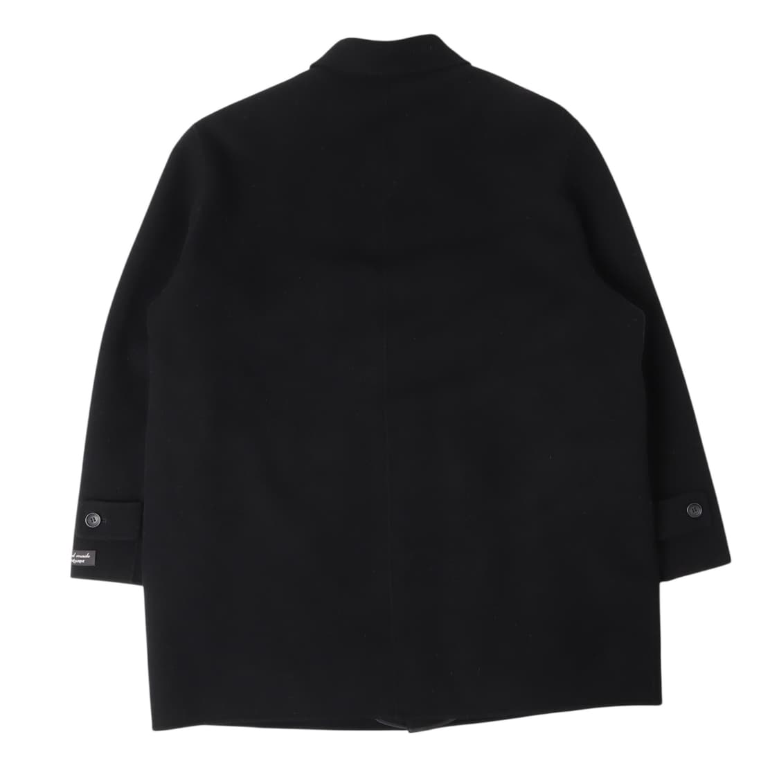 입생로랑 핸드메이드 ysl 로고 울 하프 코트 상품이미지4