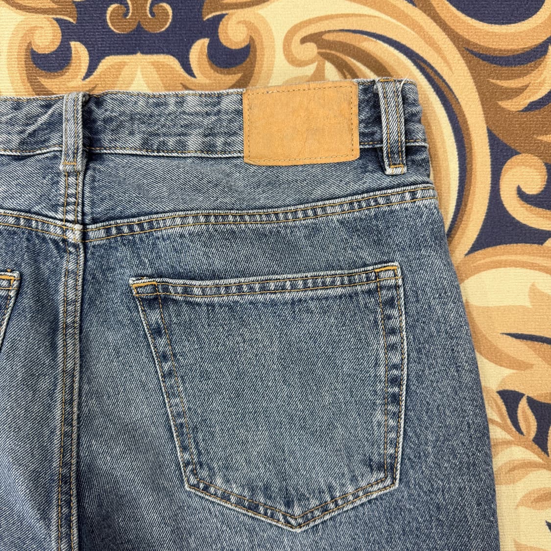 (32)자라 Zara 워싱 데님팬츠(버튼플라이) 상품이미지5