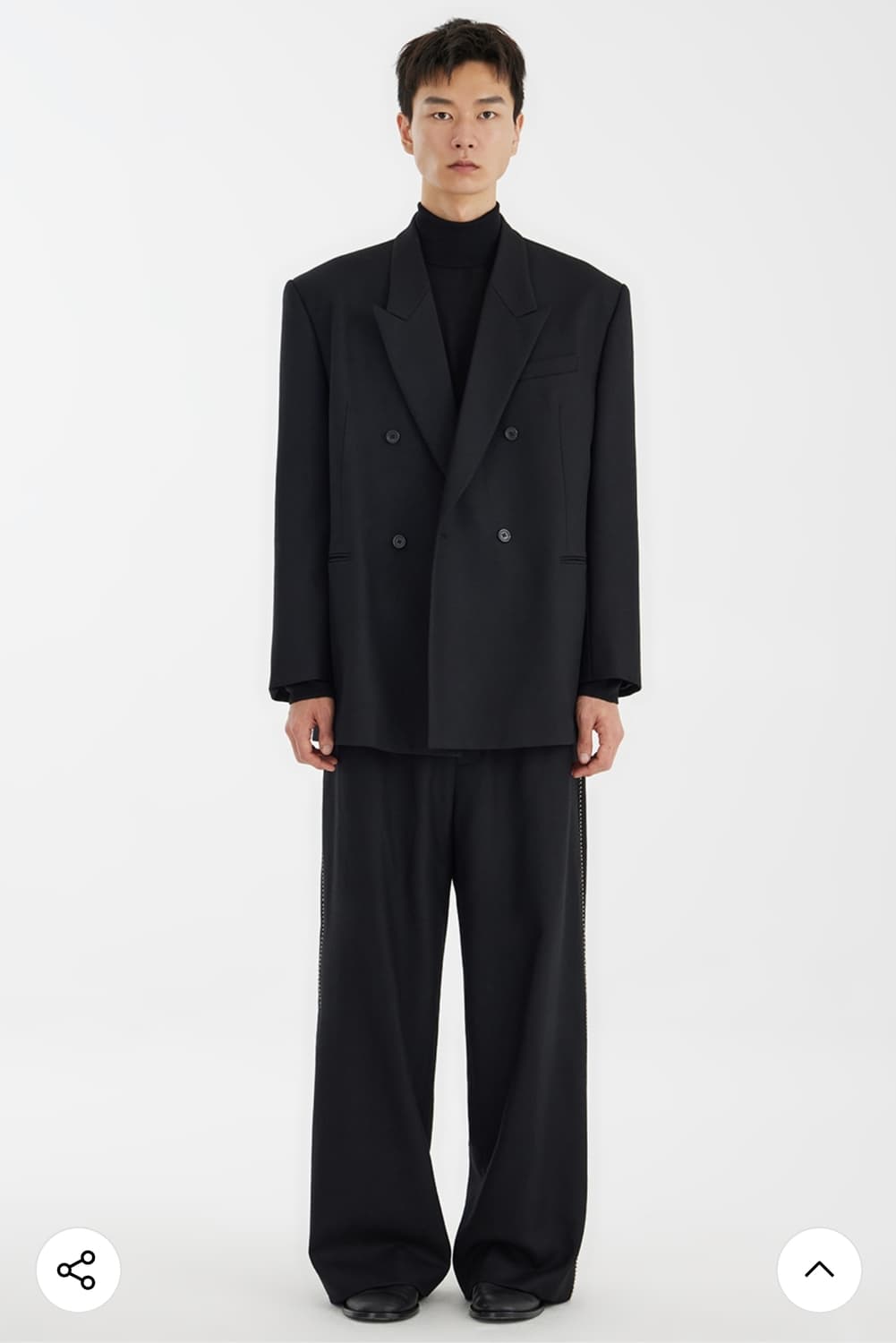 유스 Oversize double breasted jacket S 상품이미지6