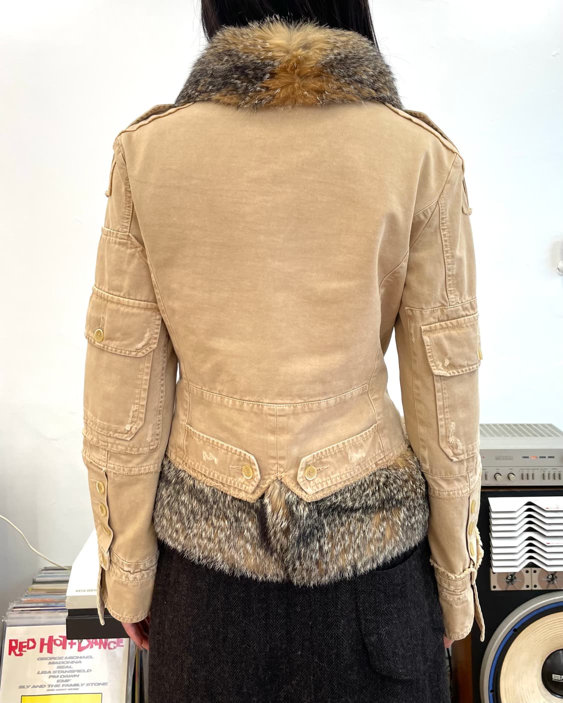 [42] 에르마노설비노 퍼 자켓 상품이미지6