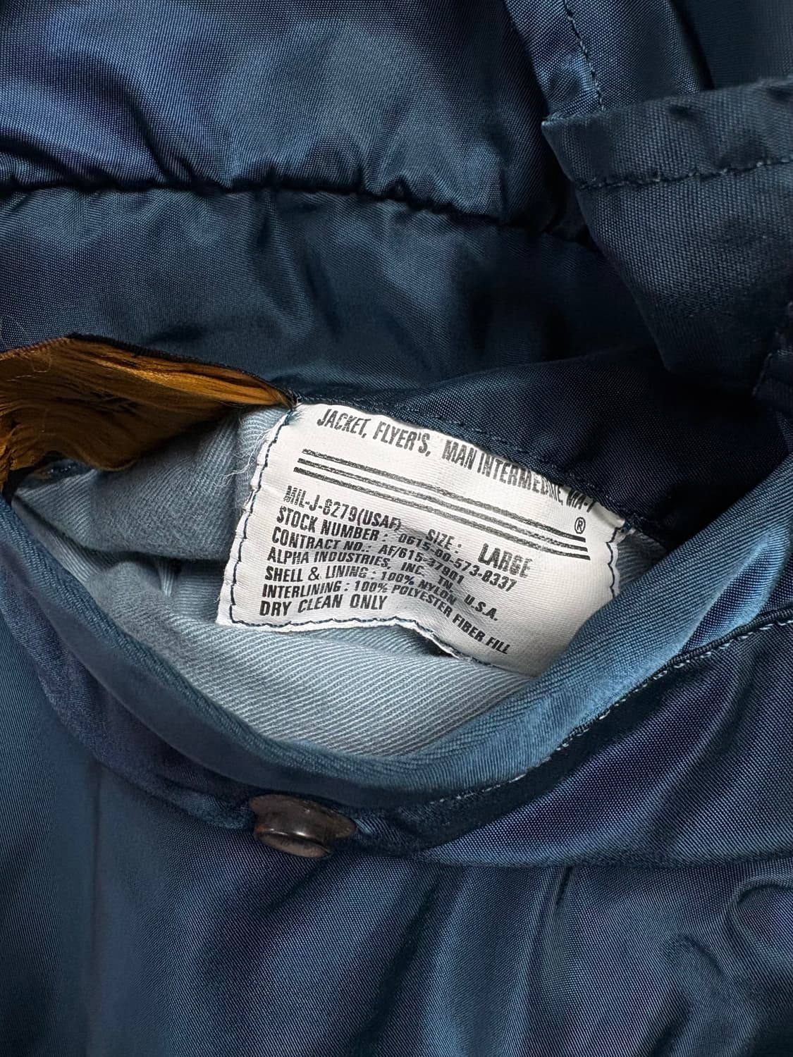 Alpha Industries 알파인더스트리 ma-1 봄버자켓 L 상품이미지5