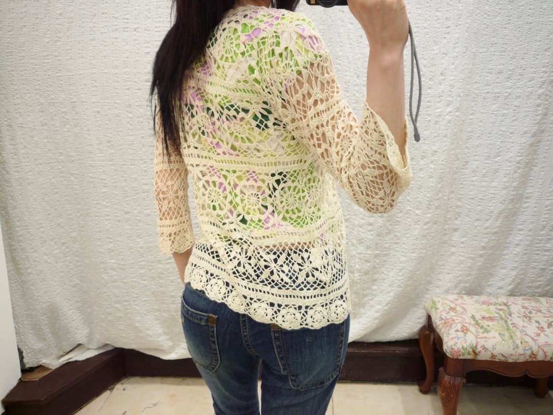 crochet net cardigan 상품이미지4