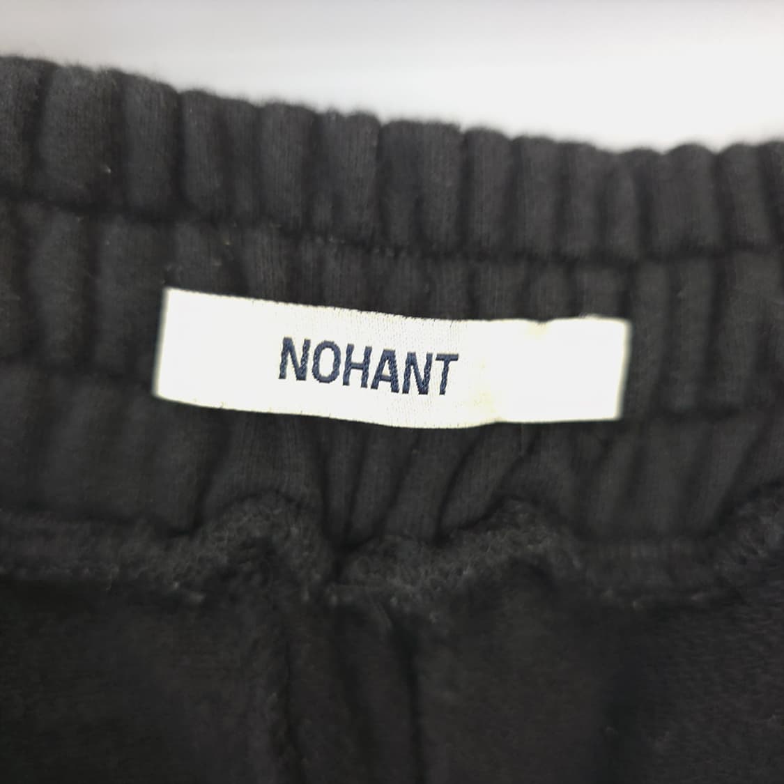  노앙 NOHANT 메쉬 배색 밴딩 반바지 블랙 L 상품이미지7