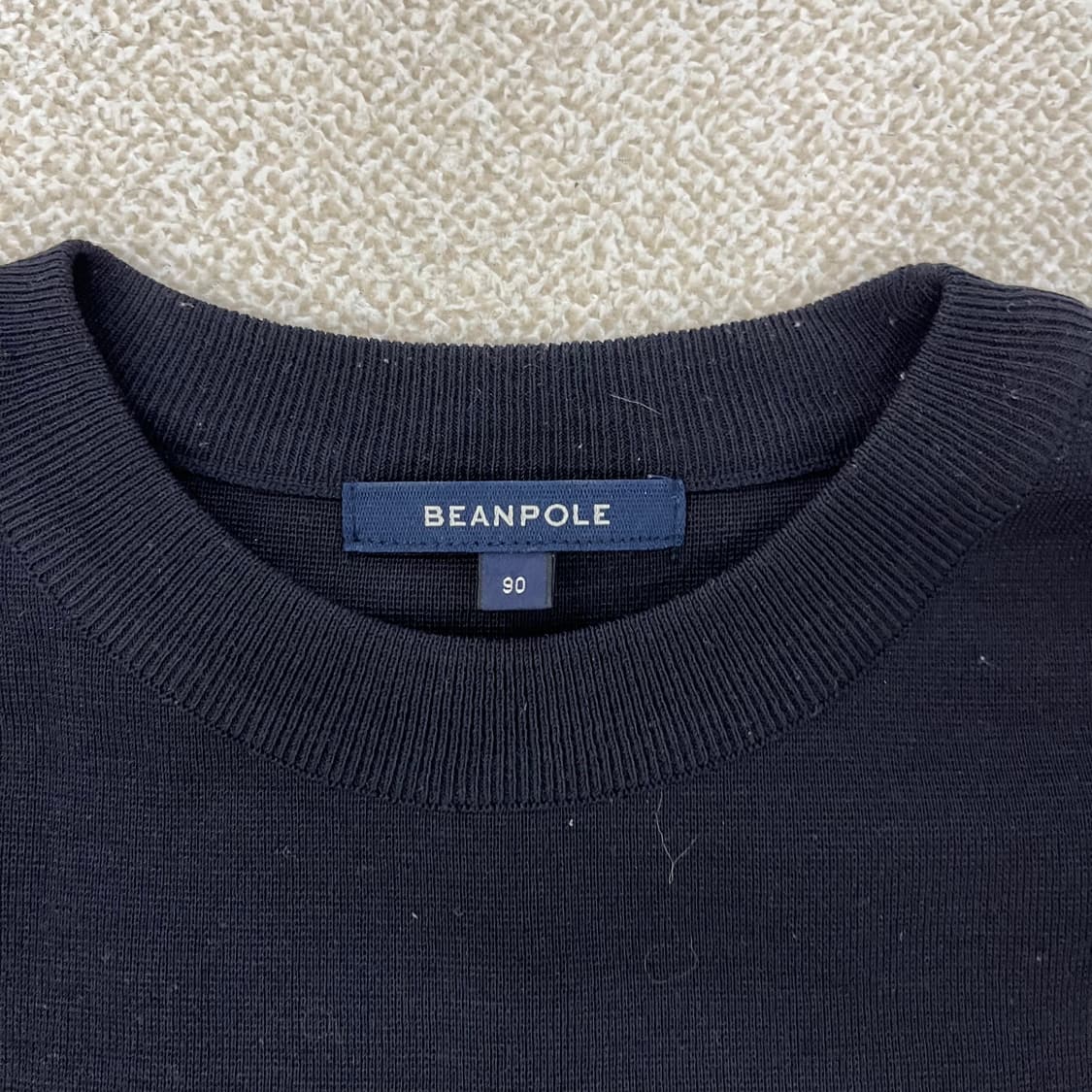 90 빈폴 여성 모 니트 플리츠 원피스 0122M1 상품이미지2