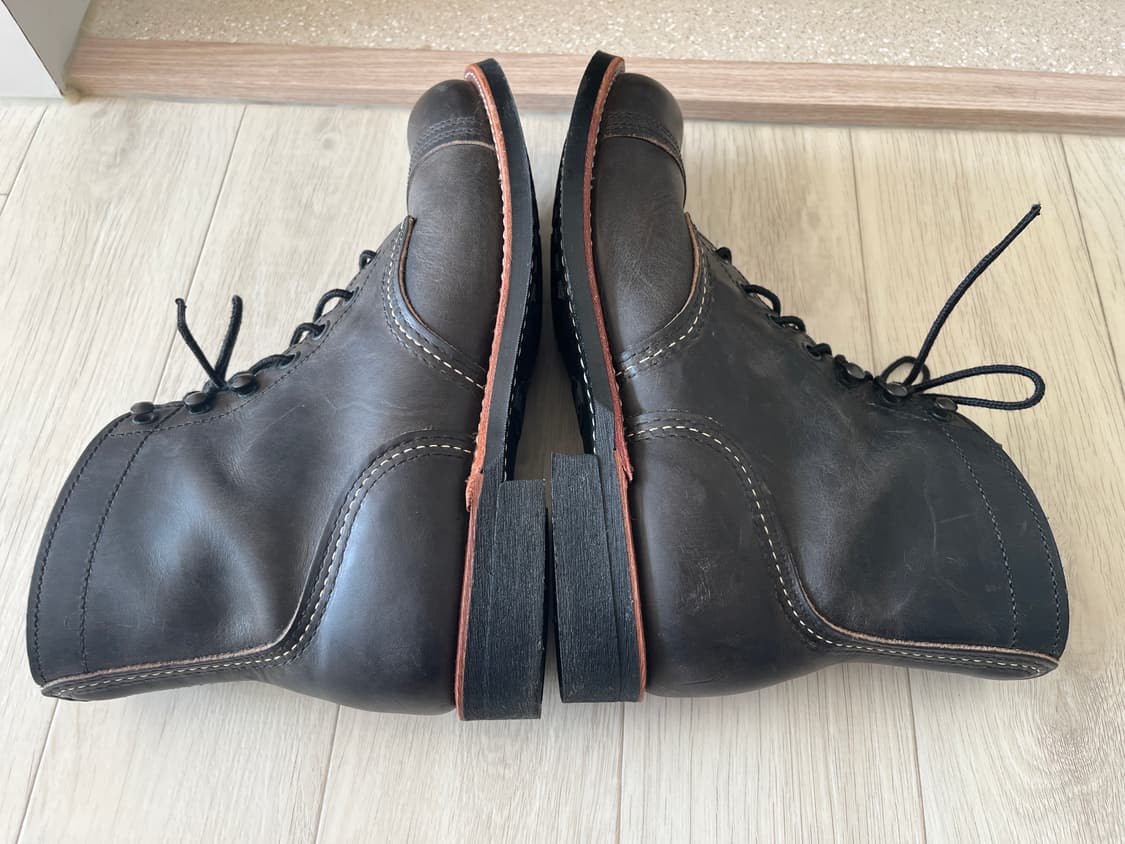 Red wing 레드윙 아이언레인저 8086 차콜 러프앤터프US8 260 상품이미지6