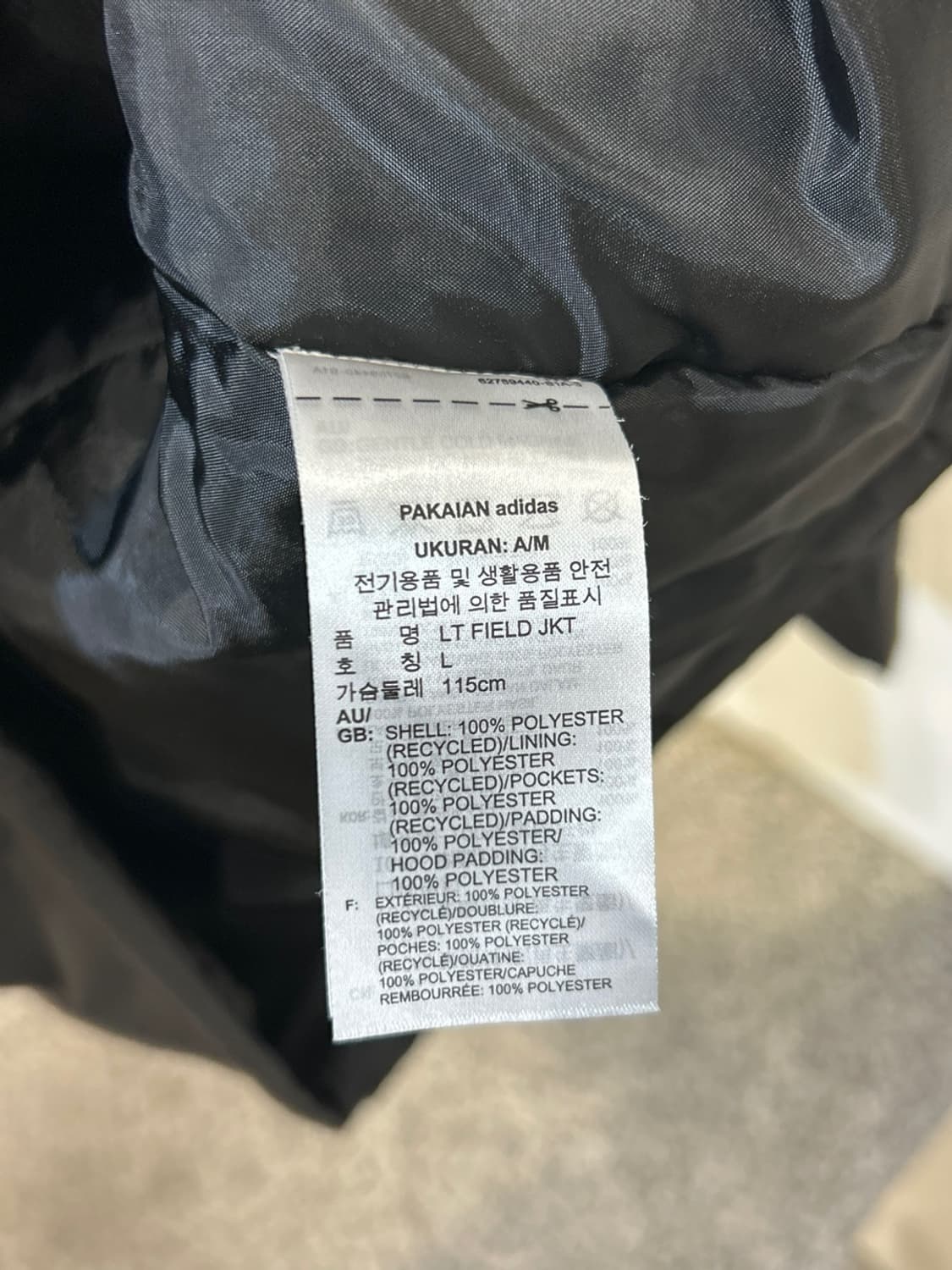 아디다스 후드 패딩자켓 상품이미지5