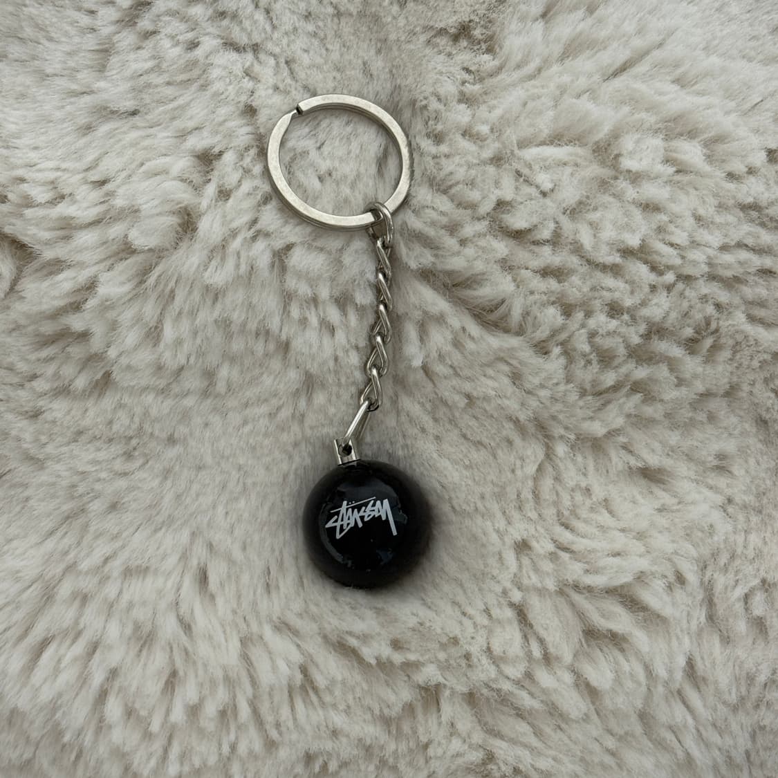 스투시 8볼 키체인 블랙 상품이미지2
