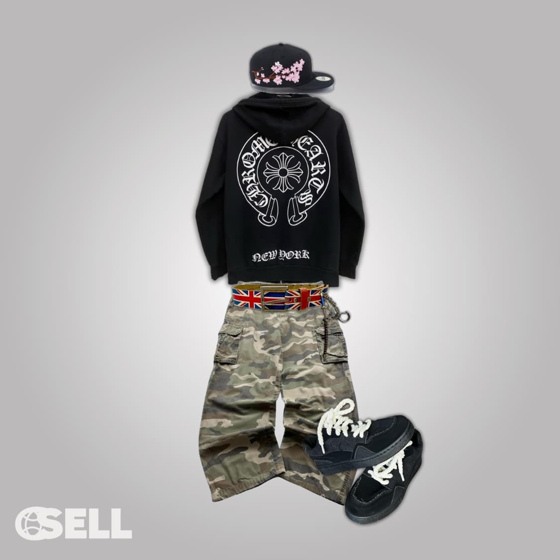 크롬하츠 뉴욕 홀스슈 후드집업 상품이미지3