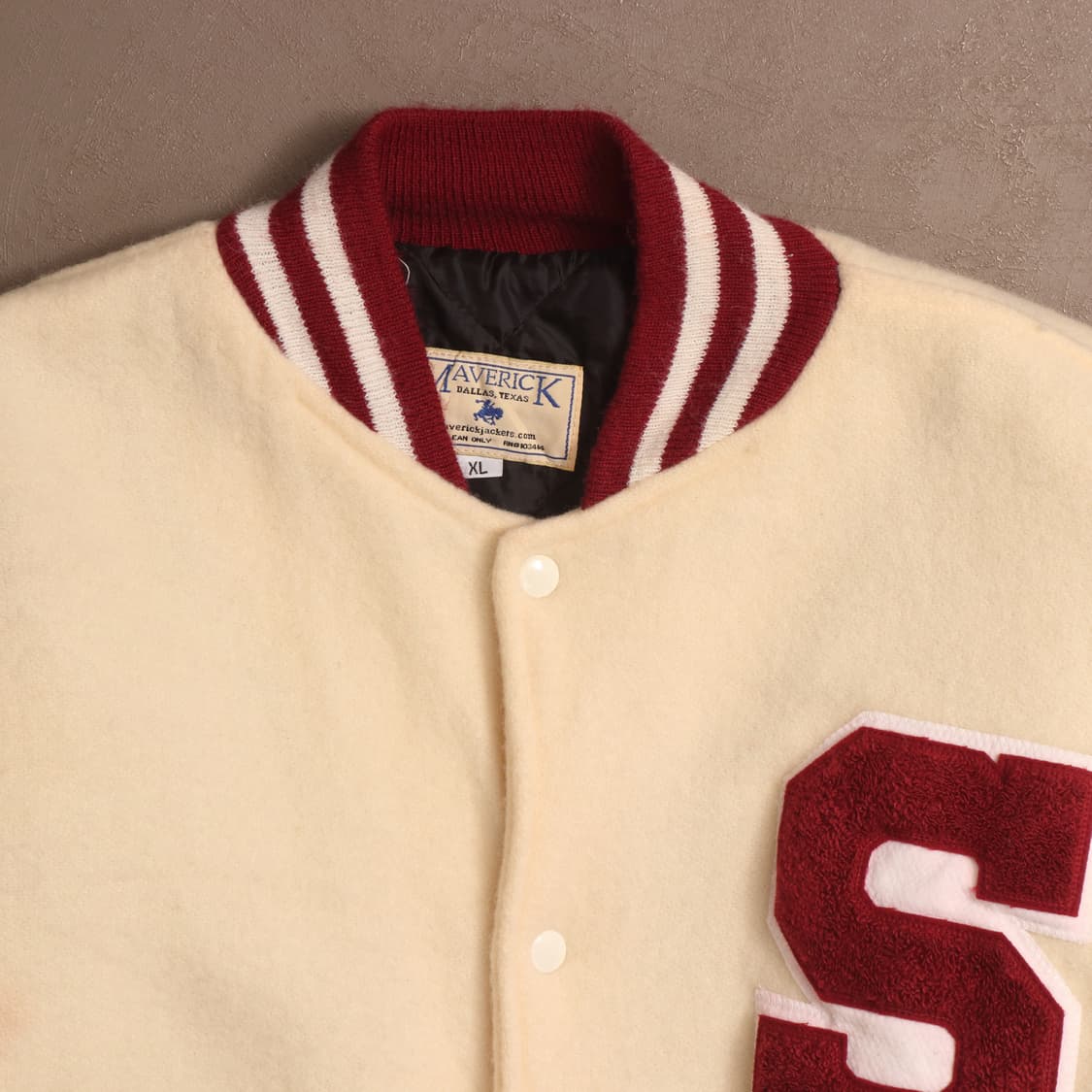텍사스 매버릭 울 바시티 자켓 A1868 상품이미지2