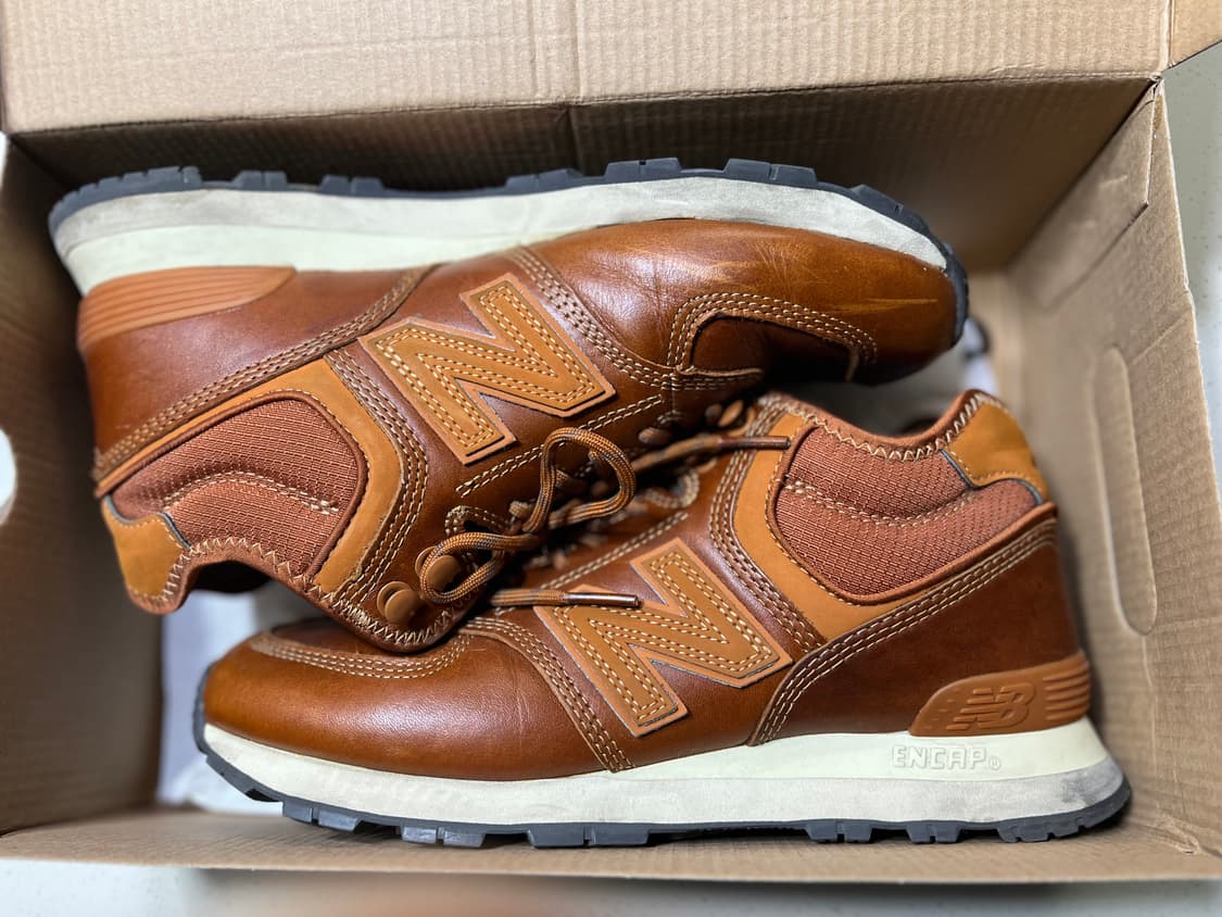 뉴발란스 574 '리치 브라운' MH574OAD 상품이미지9