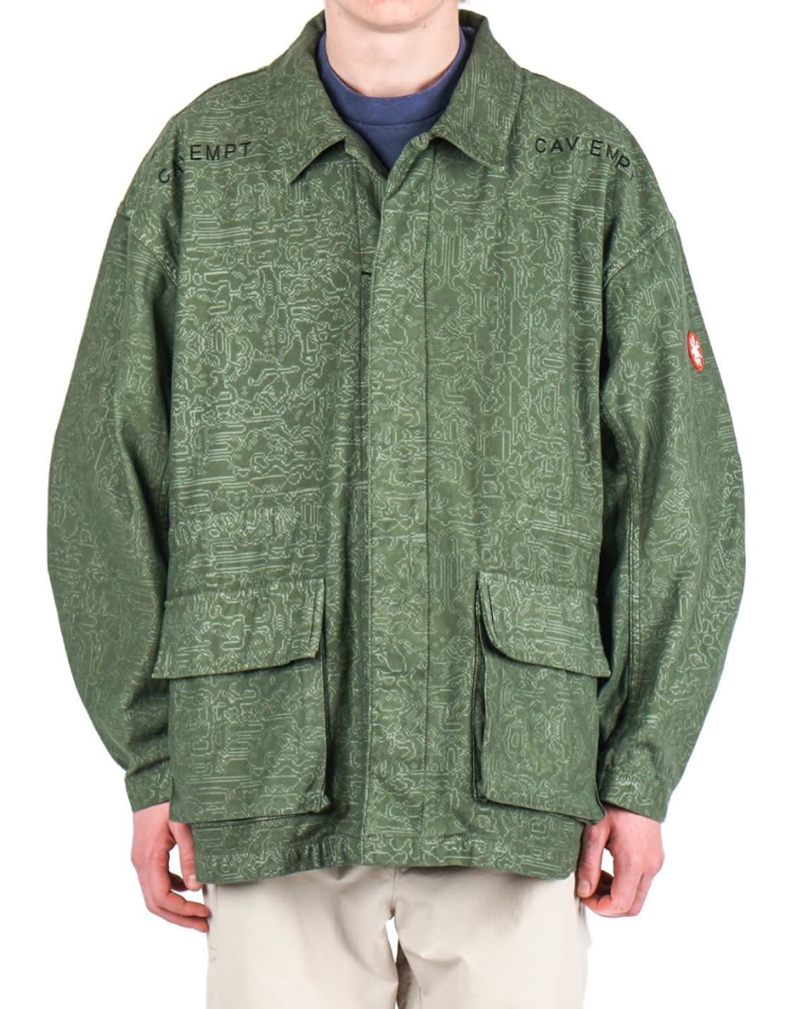 [M] 카브엠트 그레이 노이즈 BDU 자켓 상품이미지1