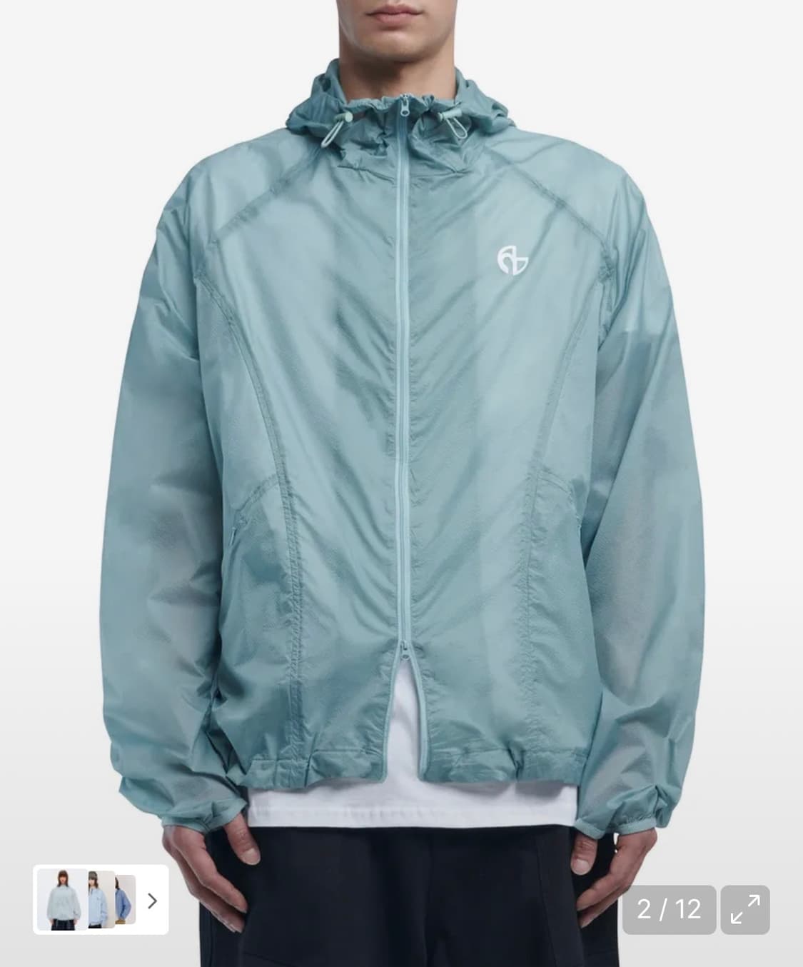 노매뉴얼 AETHER NYLON JACKET - MARINA 상품이미지2