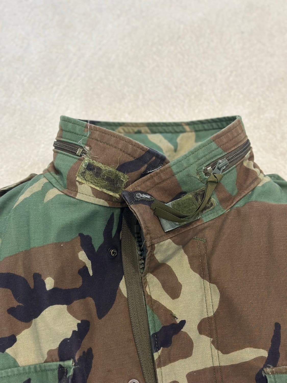 우드랜드 카모플라쥬 1999 미국(US) M-65 필드 코트(M-65) 상품이미지5