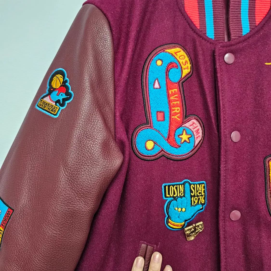 나이키 파라 바시티 자켓 재킷 남90 여55 상품이미지5