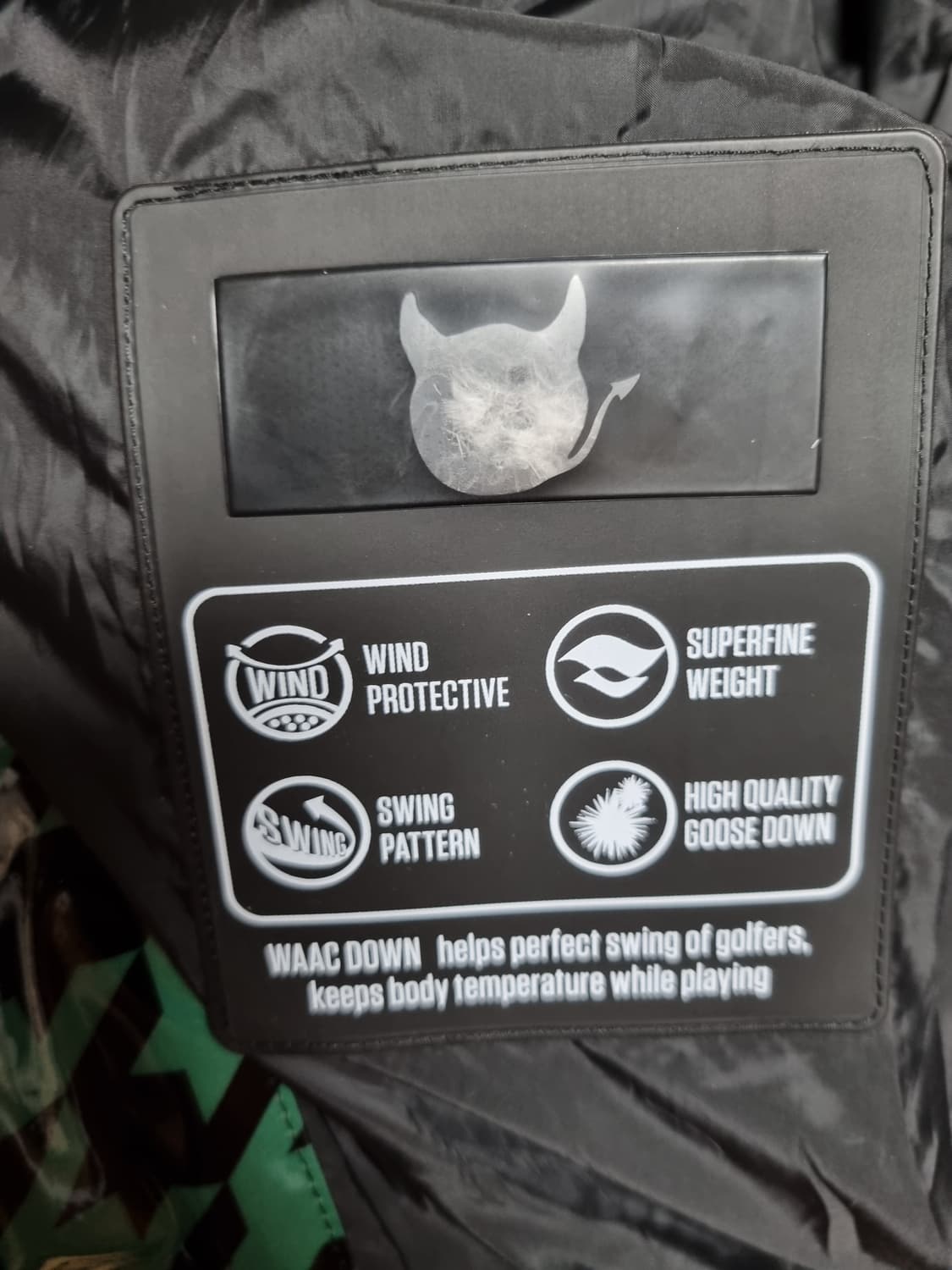 WAAC 왁 여성 구스다운 반팔 패딩 상품이미지3