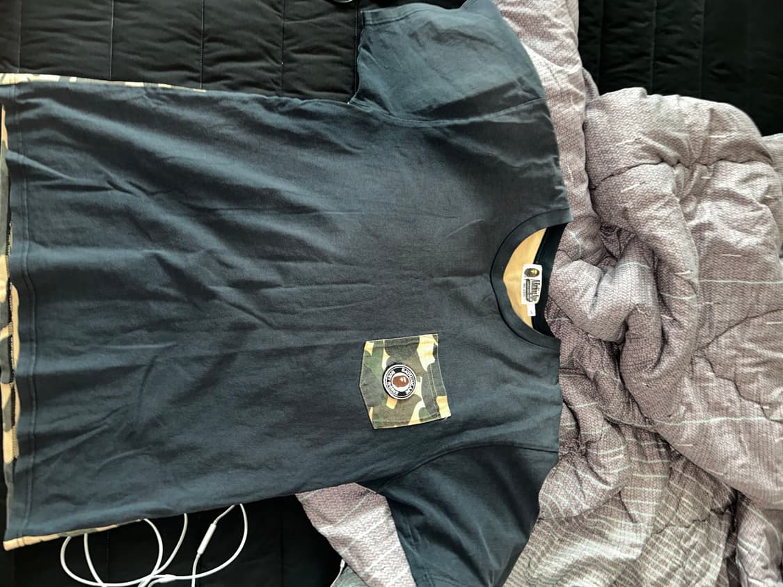 베이프 카모 반팔티 L 상품이미지2