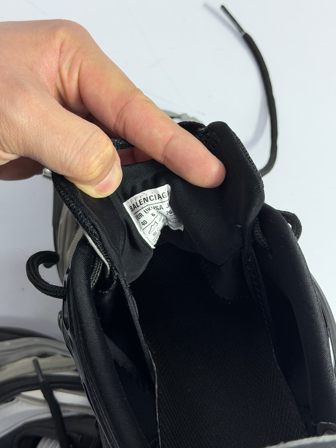 Balenciaga Tyrex silver/black 40 상품이미지7