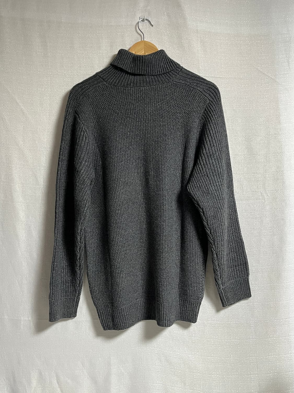 유니클로 풀오버 폴라 니트 스웨터 XL 상품이미지5