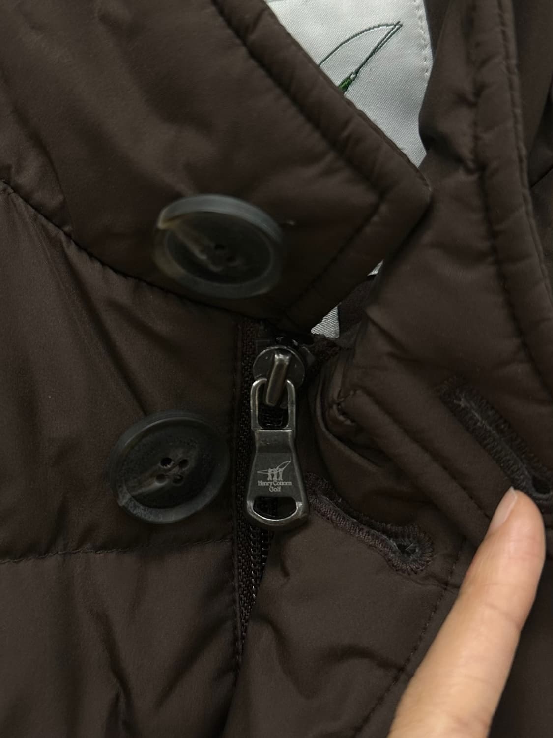 헨리코튼 경량 구스다운 브라운 (M)  상품이미지4