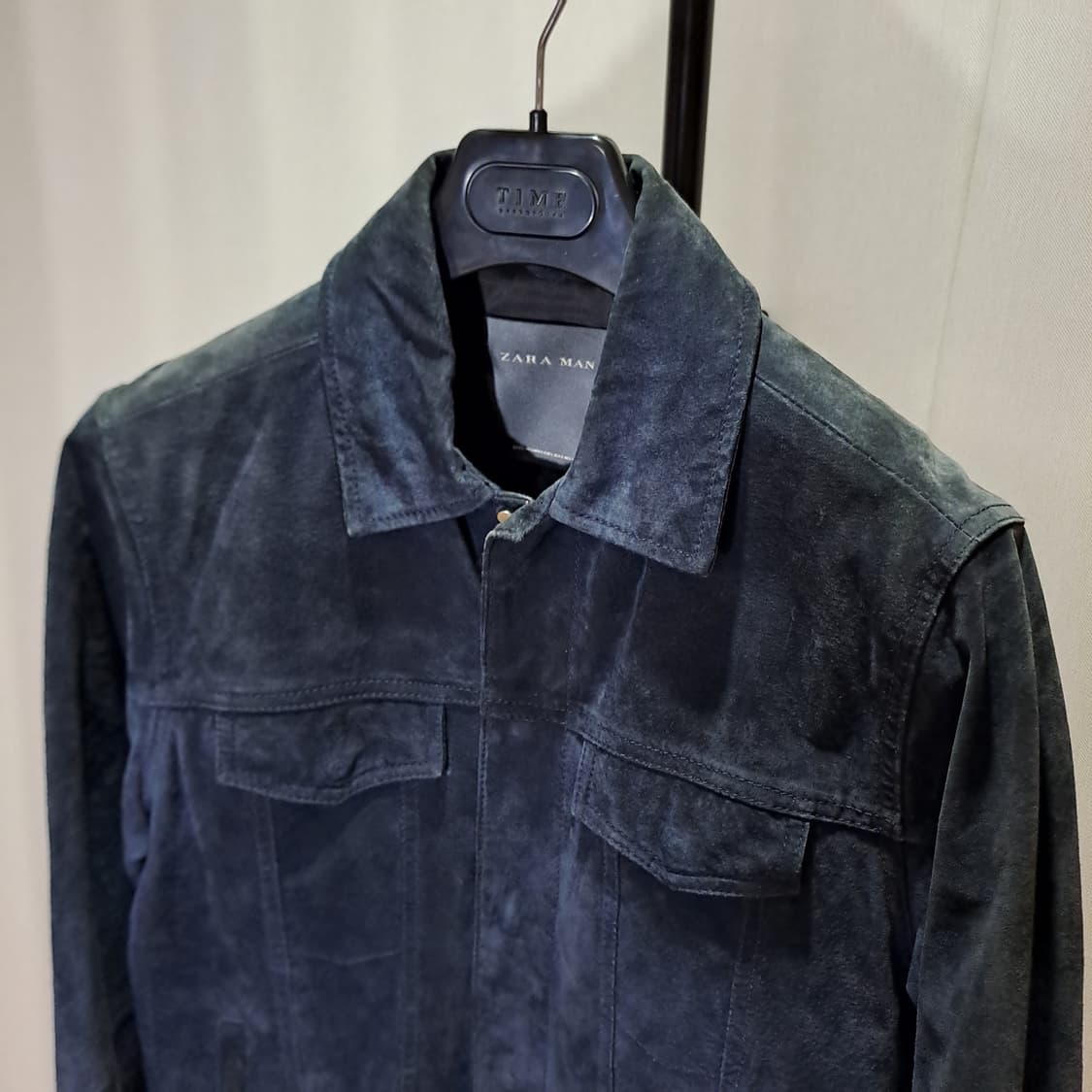 (택포) 자라 리얼레더 트러커 자켓 95 B629 상품이미지2