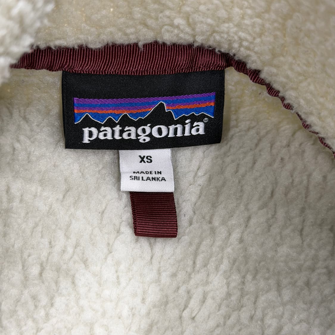파타고니아 우먼 플리스 반집업 XS 상품이미지4