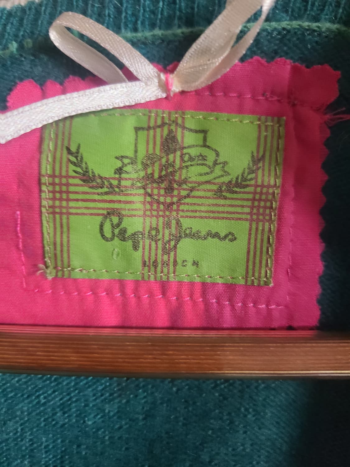 [수#]페페진스 꽃 자수 가디건 터키색(55) 상품이미지4