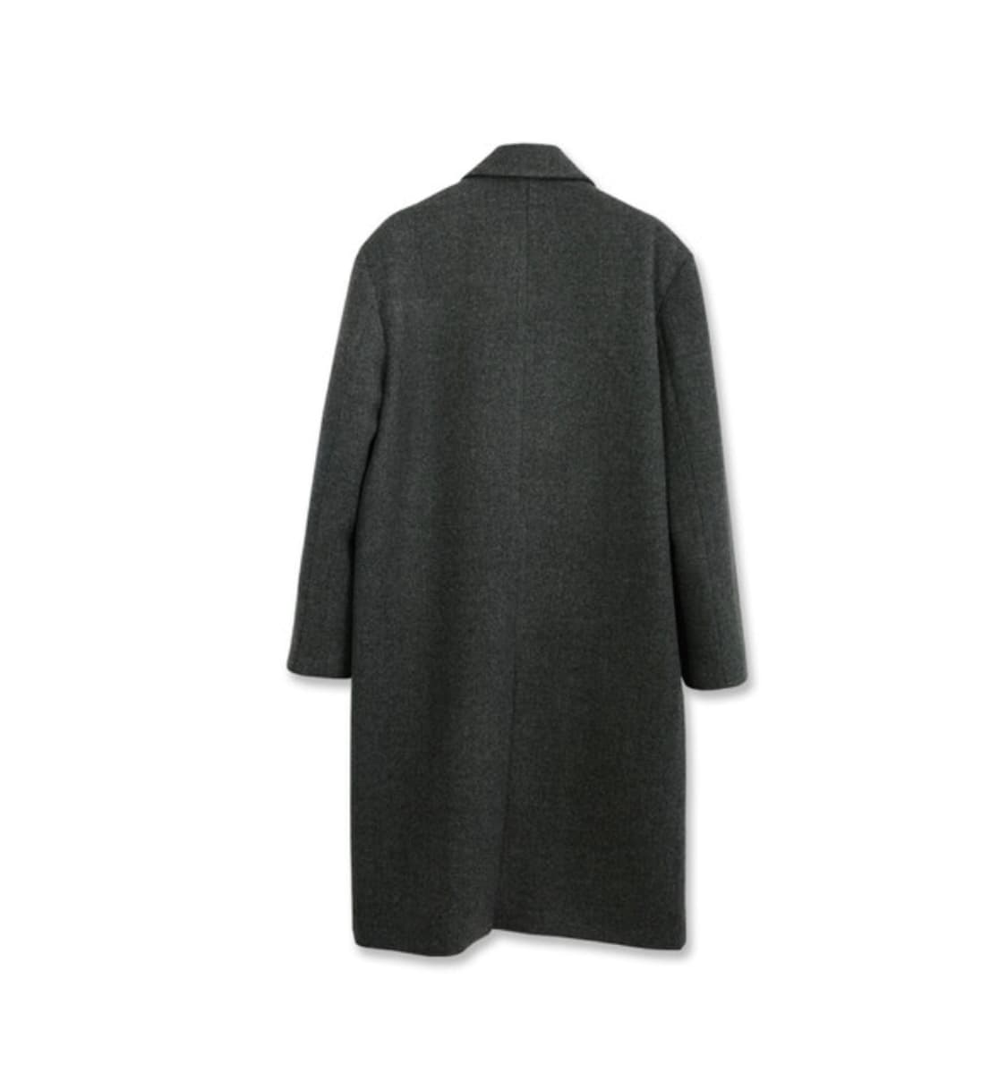 아날로그샵 그레이 더블 롱코트 상품이미지2