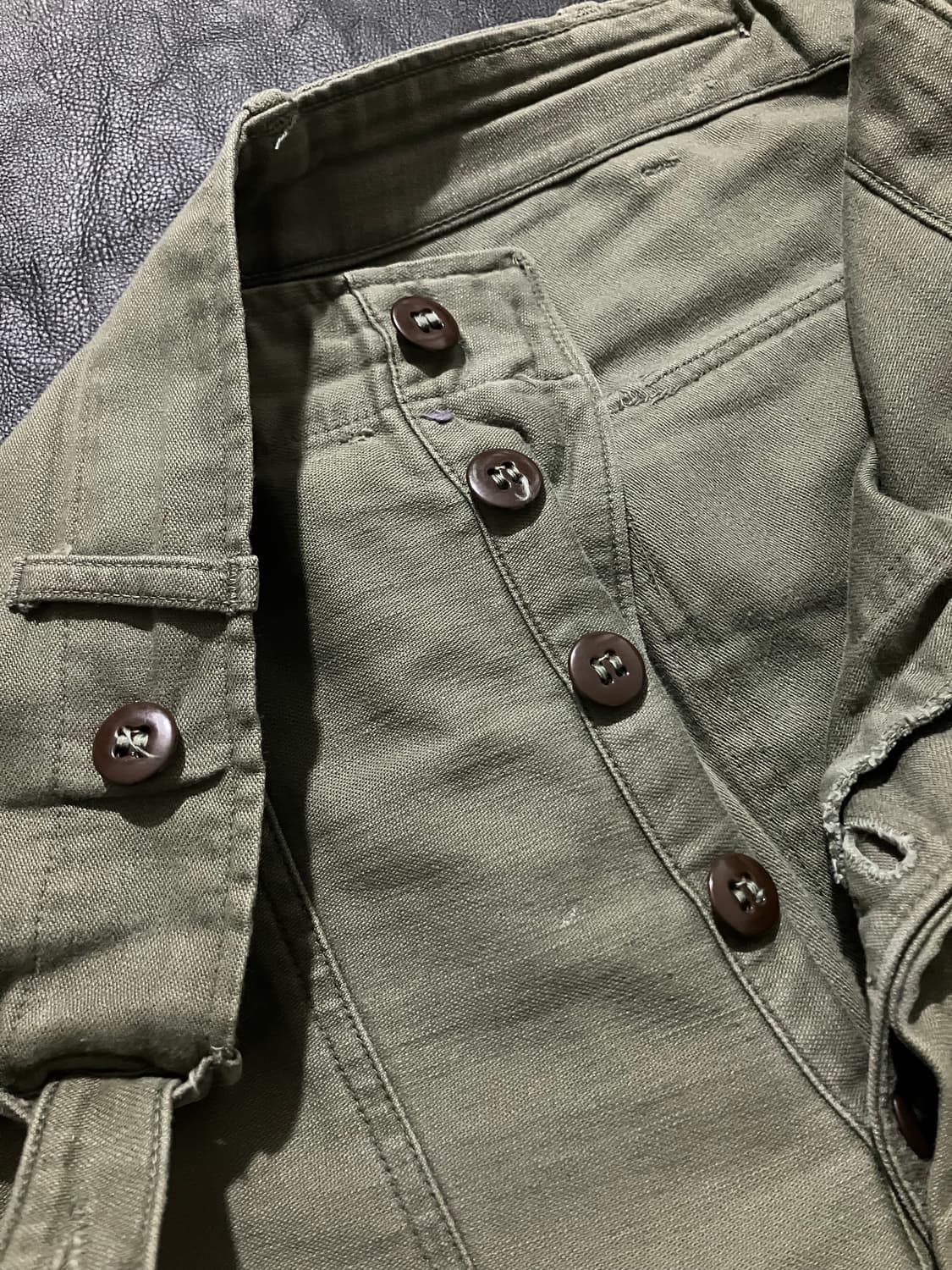 🇺🇸 50s USA ARMY OG107 퍼티그 팬츠 전기형 상품이미지6