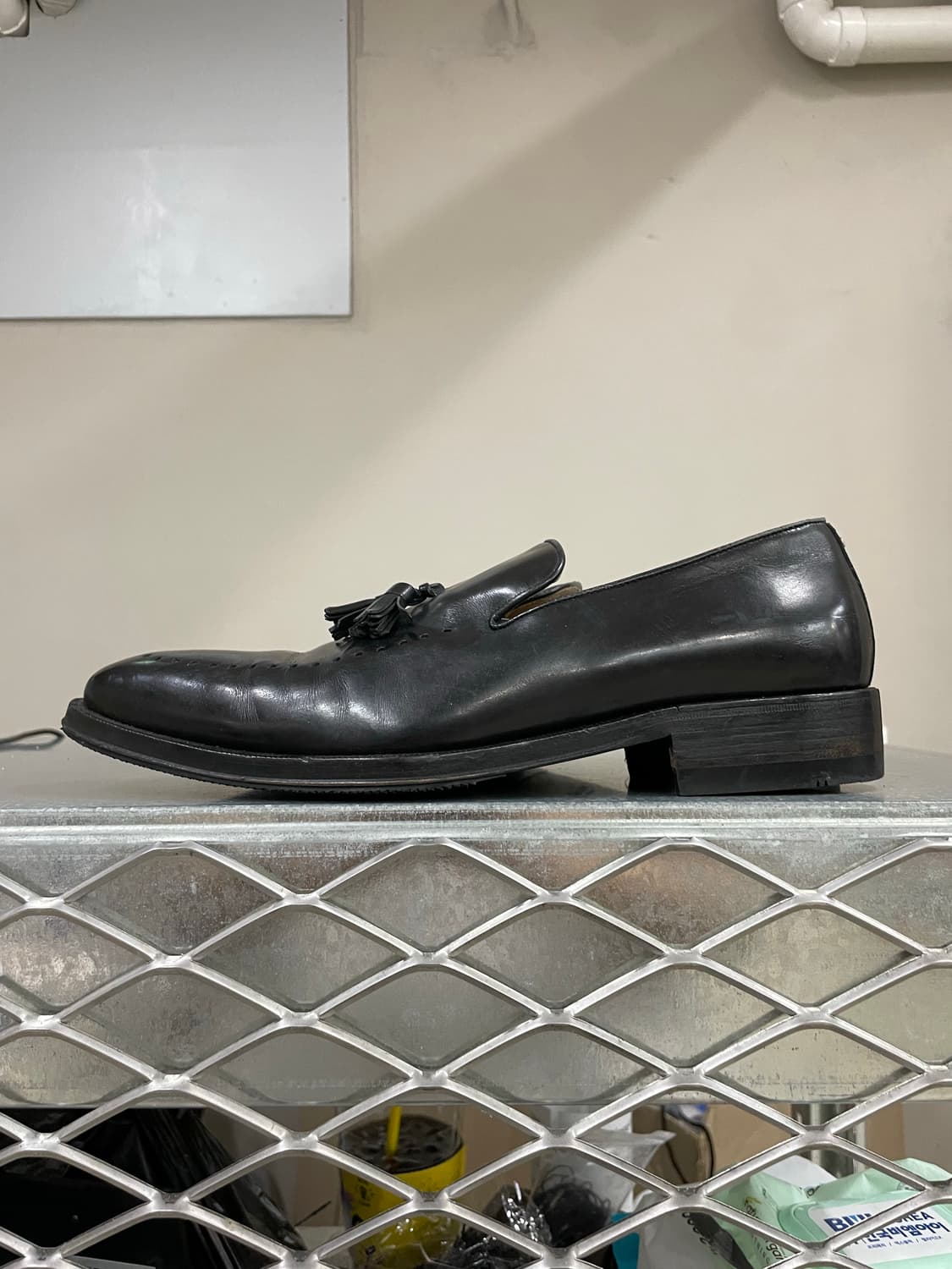 구찌 레더 태슬 로퍼 42.5 상품이미지1