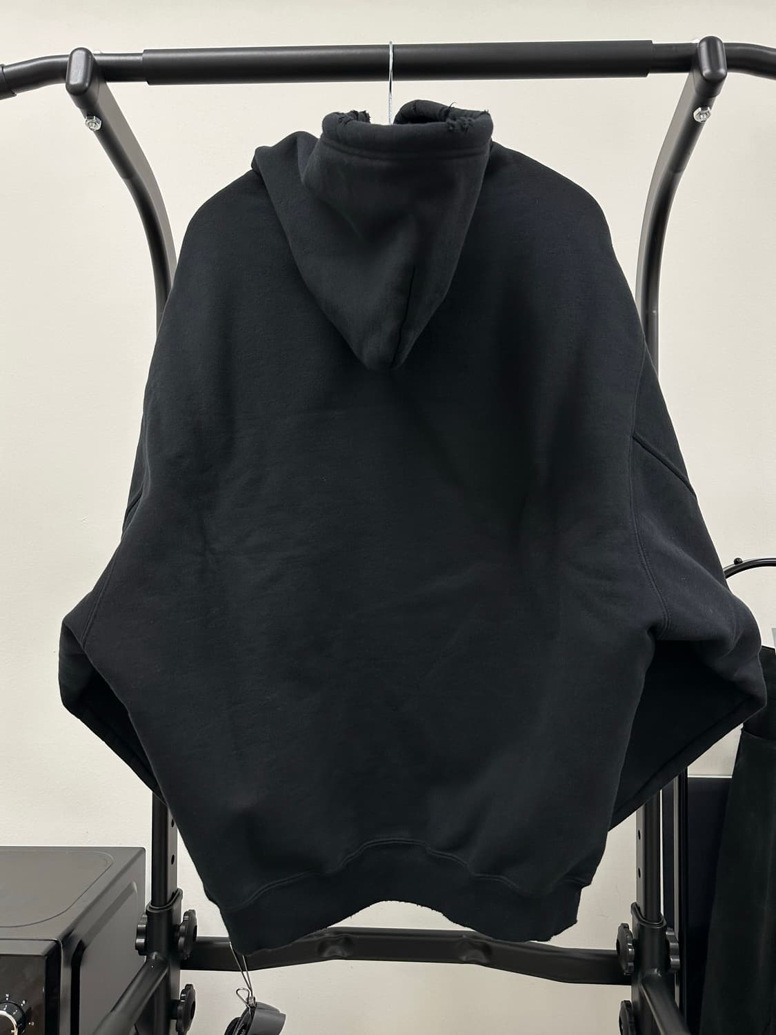 [xxs] 발렌시아가 마라톤 후드 블랙 상품이미지2