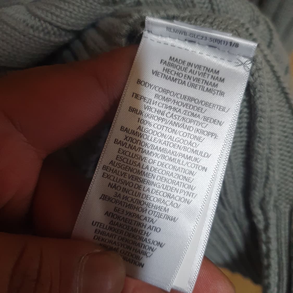 폴로 니트xs 상품이미지4