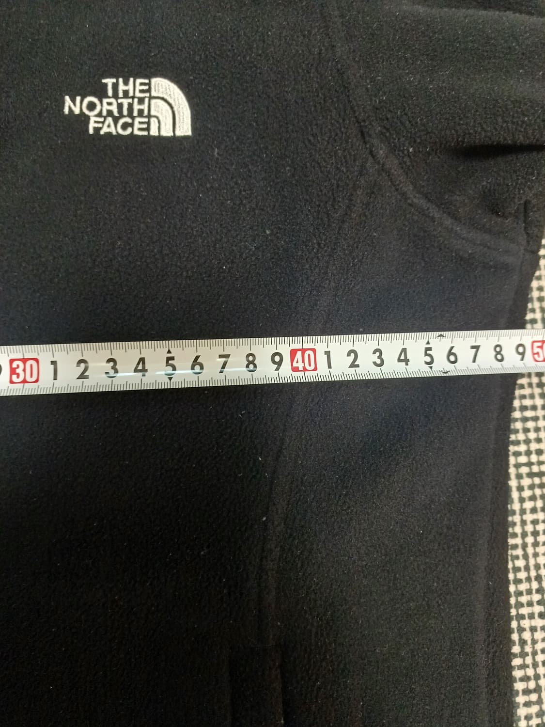 노스페이스 블랙 플리스 자켓 상품이미지9