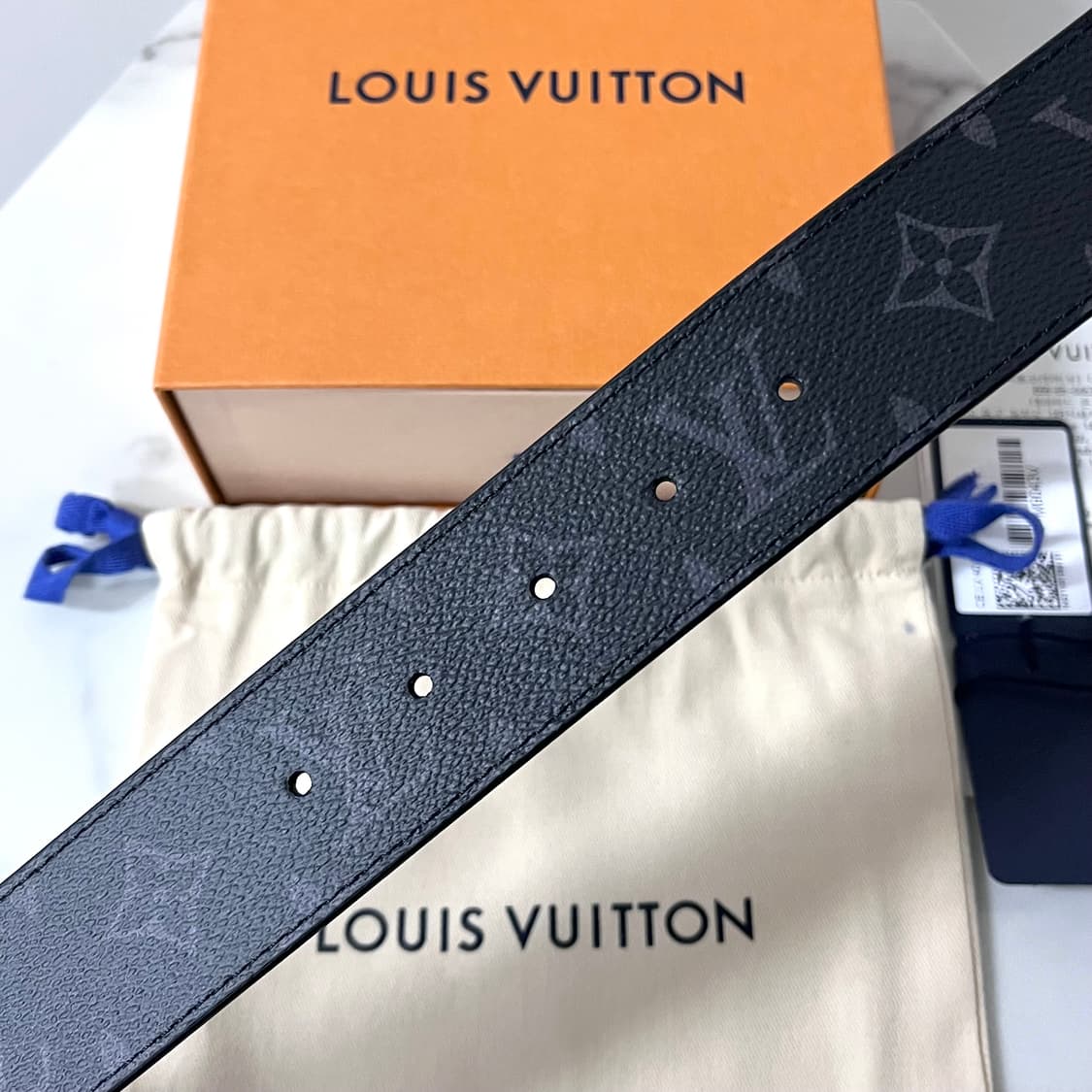 [새상품] 루이비통 LV 리버서블 이클립스 벨트 40MM 상품이미지3