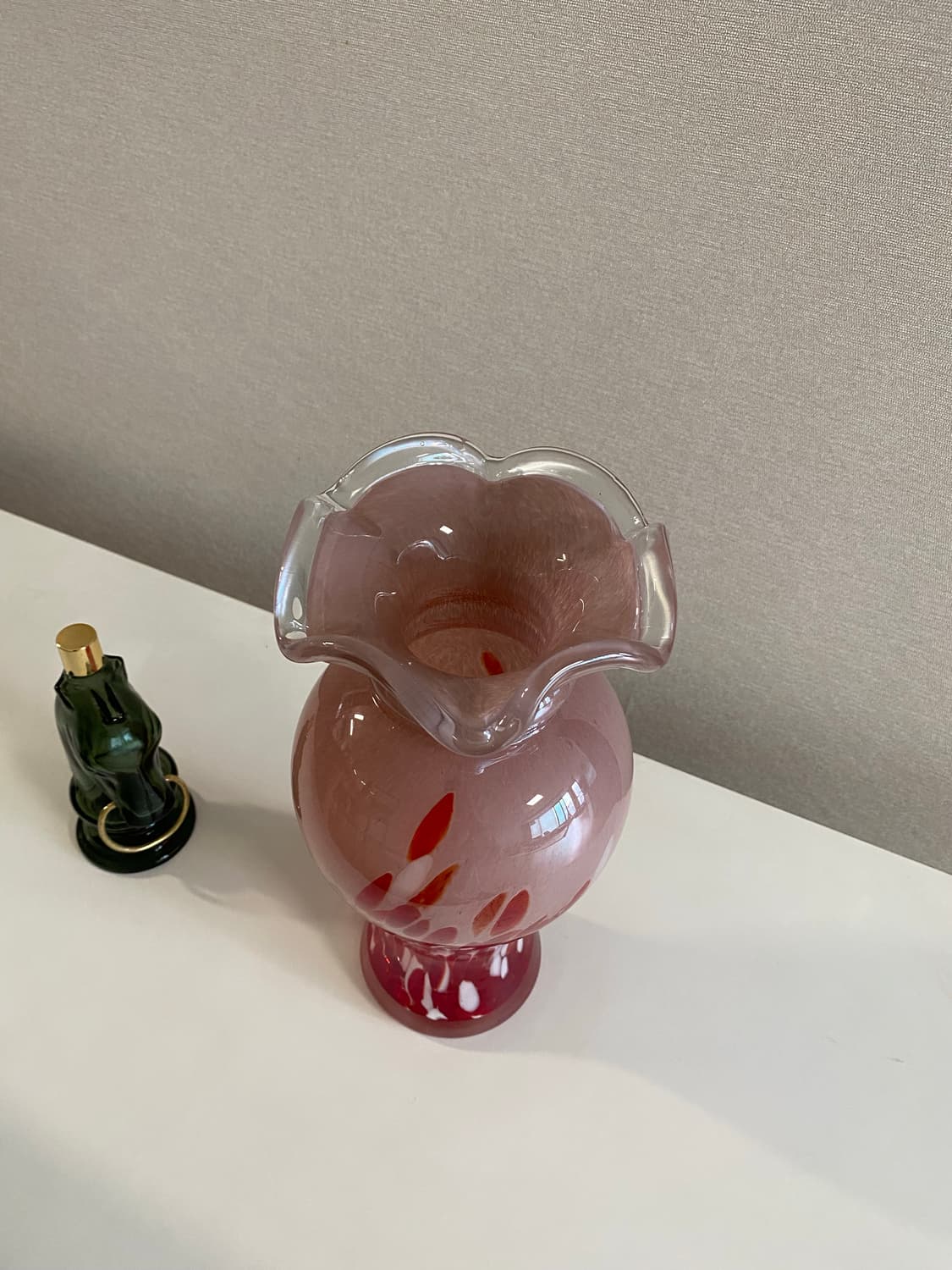 일본 수공예 유리화병 상품이미지4