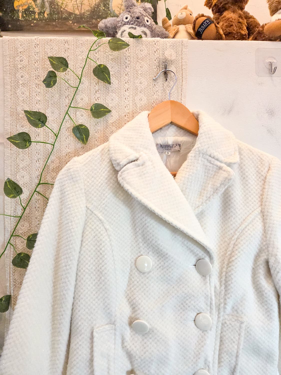 펄 화이트 코트 상품이미지2