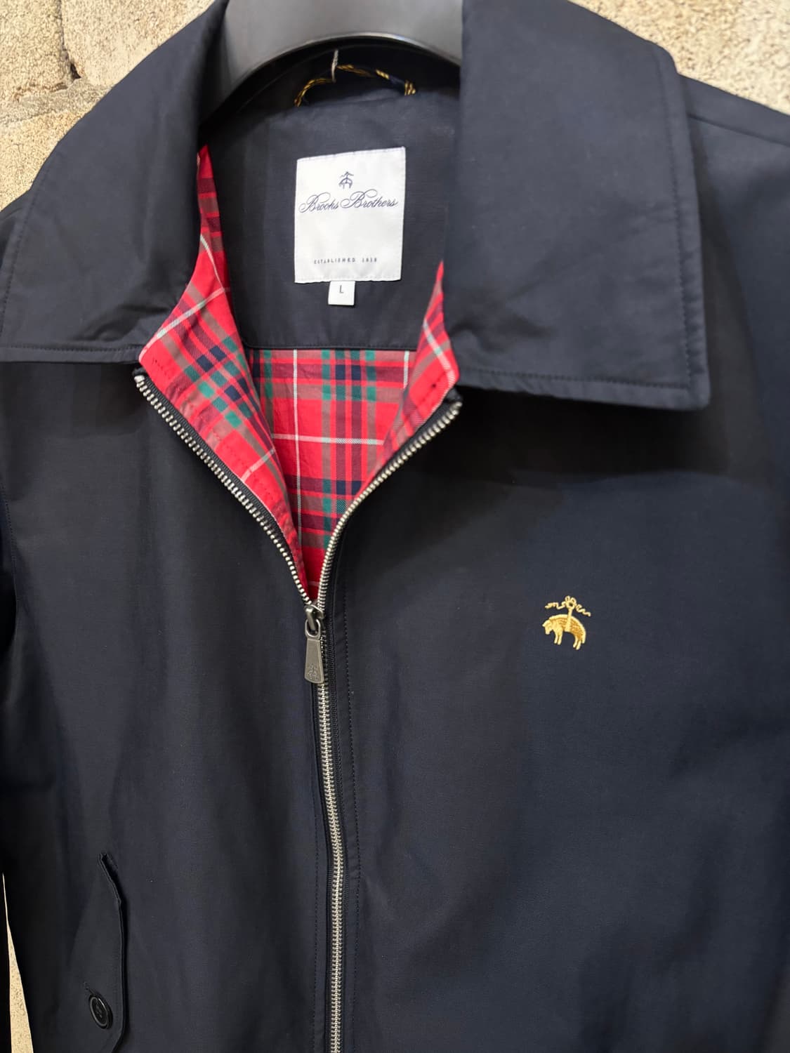 브룩스 브라더스 클래식 봄버 자켓 상품이미지4