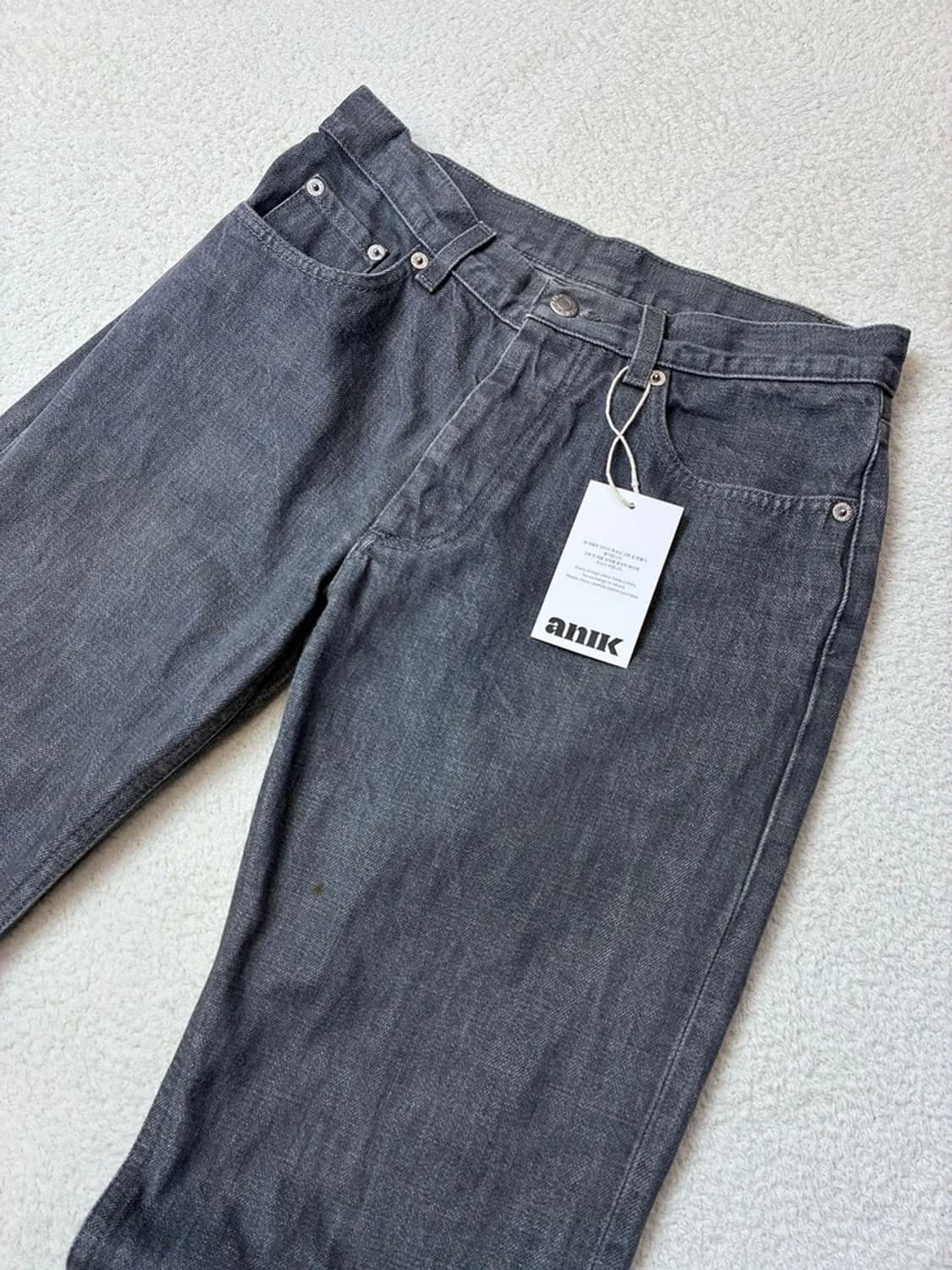 핼무트랭 00's 트레이디드 스트레이트 로우 데님 팬츠 PN6023 상품이미지2