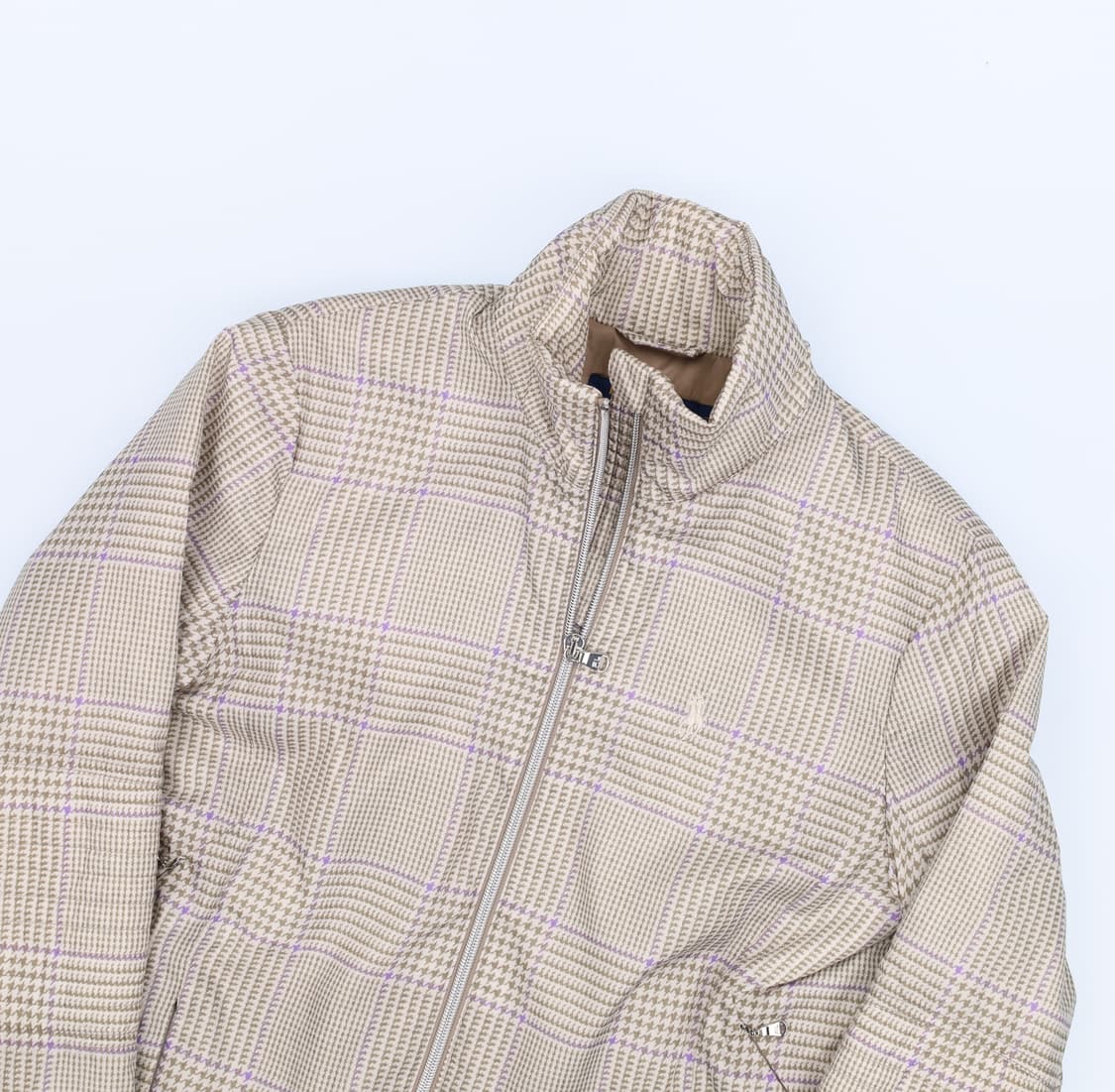 [S] 신형 폴로 골프 하운드투스 체크 경량 패딩 스윙 점퍼 3858 상품이미지4