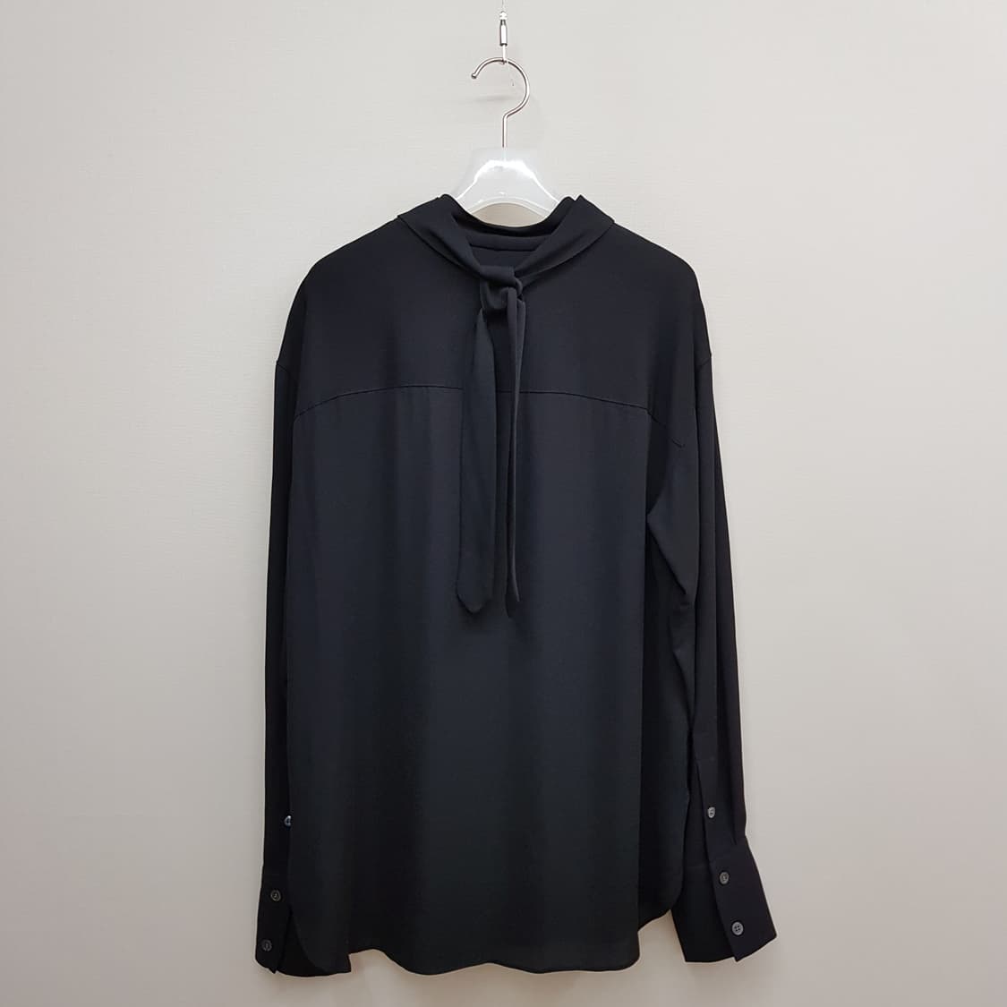 띠어리 Theory  실크 타이넥 블라우스 S사이즈 상품이미지5